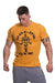 Gold's Gym Muscle Joe T-Shirt Gold - Small - T-shirt at MySupplementShop by Gold's Gym