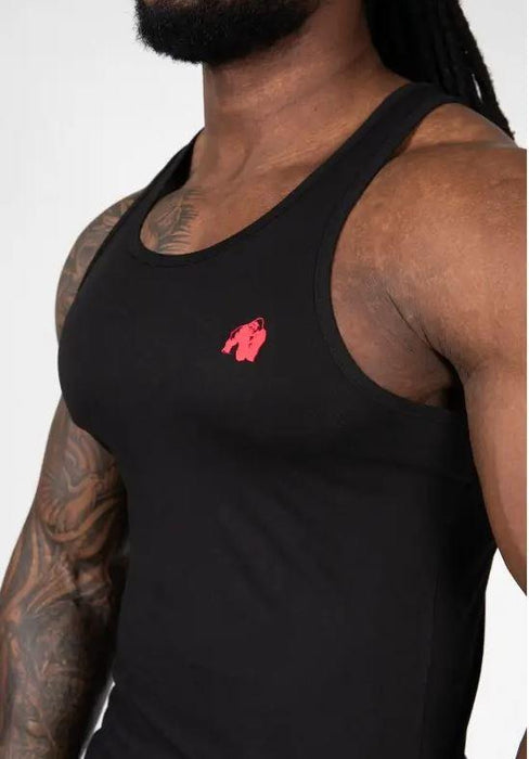 Gorilla Wear Adams Stretch Tank Top Black - XXXXL - Tank Top at MySupplementShop by Gorilla Wear