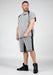 Gorilla Wear Augustine Old School Shorts - Grey - Large/XL - Shorts at MySupplementShop by Gorilla Wear