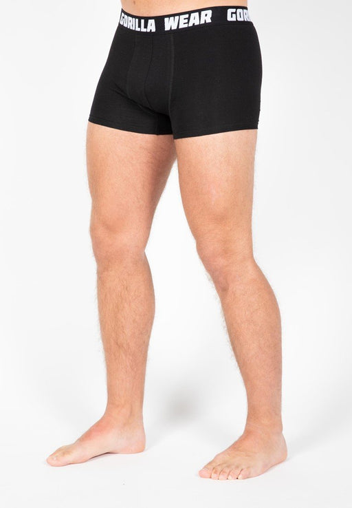 Gorilla Wear Boxer Shorts 3-Pack Black - Boxer Shorts at MySupplementShop by Gorilla Wear