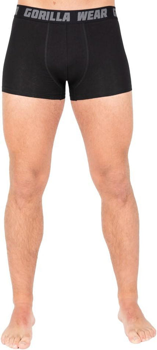 Gorilla Wear Boxer Shorts 3-Pack Black - Boxer Shorts at MySupplementShop by Gorilla Wear