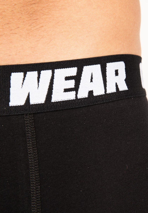 Gorilla Wear Boxer Shorts 3-Pack Black - Boxer Shorts at MySupplementShop by Gorilla Wear