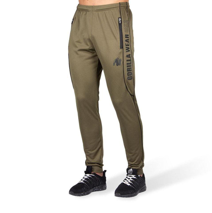 Gorilla Wear Branson Pants Army Green/Black - Medium - Pants at MySupplementShop by Gorilla Wear