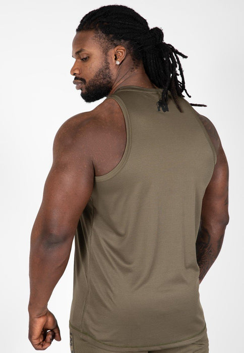 Gorilla Wear Branson Tank Top Army Green/Black - XXXL - Tank Top at MySupplementShop by Gorilla Wear