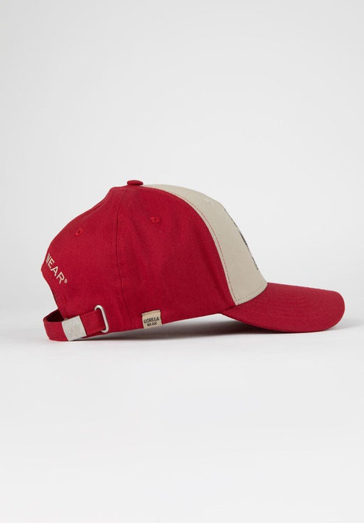 Gorilla Wear Buckley Cap - Red/Beige - 1 size - Cap at MySupplementShop by Gorilla Wear