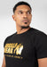 Gorilla Wear Classic T-Shirt Black/Gold - Small - T-Shirt at MySupplementShop by Gorilla Wear