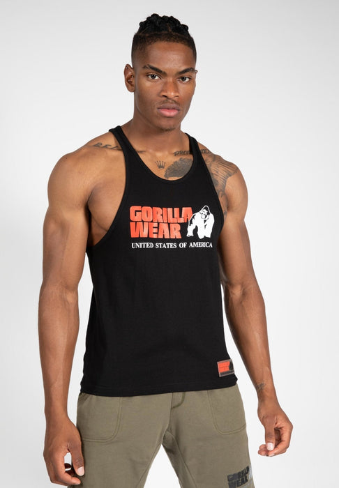 Gorilla Wear Classic Tank Top - Black - XXL - Tank Top at MySupplementShop by Gorilla Wear