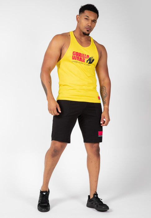 Gorilla Wear Classic Tank Top - Yellow - XXL - Tank Top at MySupplementShop by Gorilla Wear