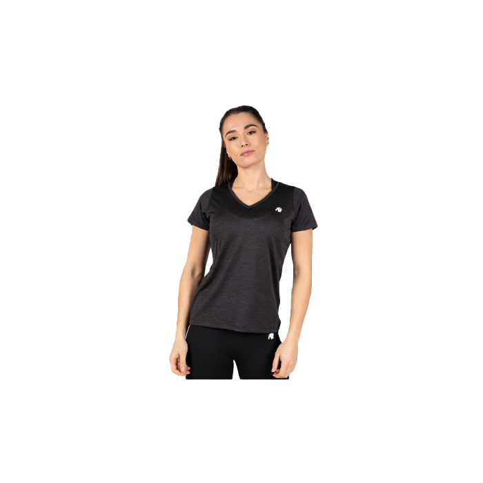 Gorilla Wear Elmira V-Neck T-Shirt Black