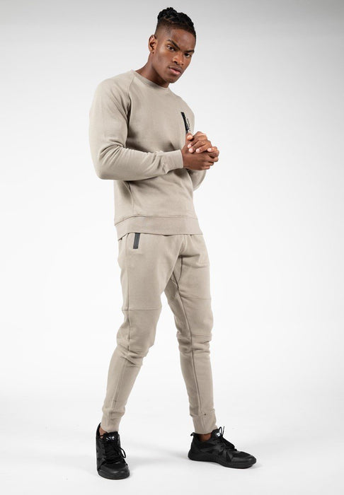 Gorilla Wear Newark Pants - Beige - XL - Pants at MySupplementShop by Gorilla Wear