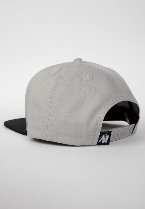 Gorilla Wear Ontario Snapback Cap - Grey/Black - Grey/Black - Cap at MySupplementShop by Gorilla Wear