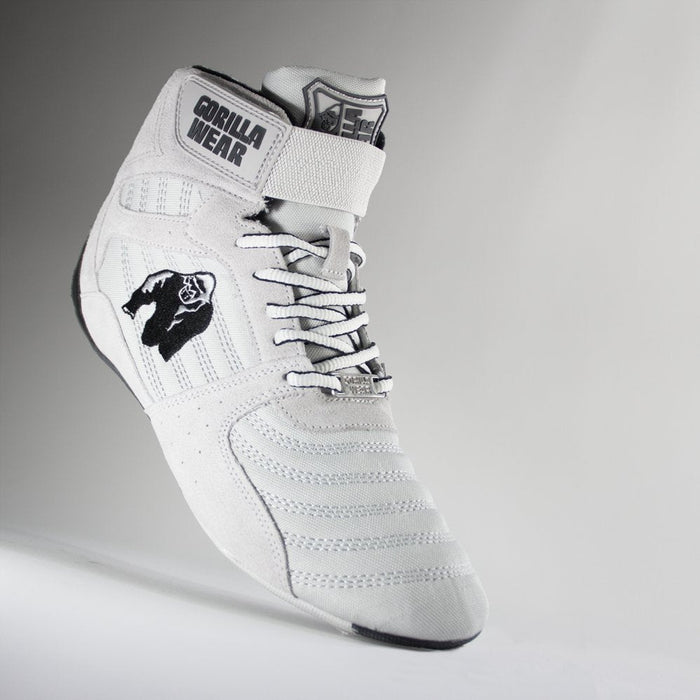 Gorilla Wear Perry High Tops Pro - White - High Tops at MySupplementShop by Gorilla Wear