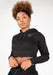 Gorilla Wear Pixley Crop Top Hoodie - Black - Hoodie at MySupplementShop by Gorilla Wear