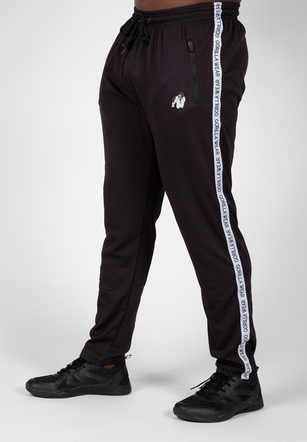 Gorilla Wear Reydon Mesh Pants 2.0 - Black - Medium - Pants at MySupplementShop by Gorilla Wear