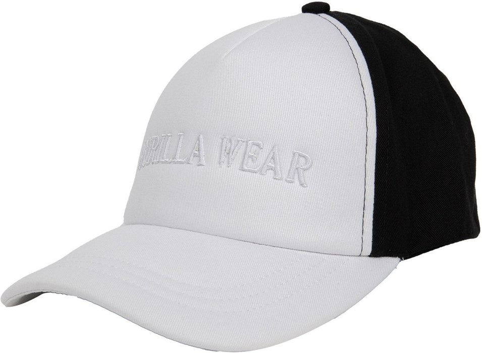 Gorilla Wear Sharon Ponytail Cap - White/Black - Cap at MySupplementShop by Gorilla Wear