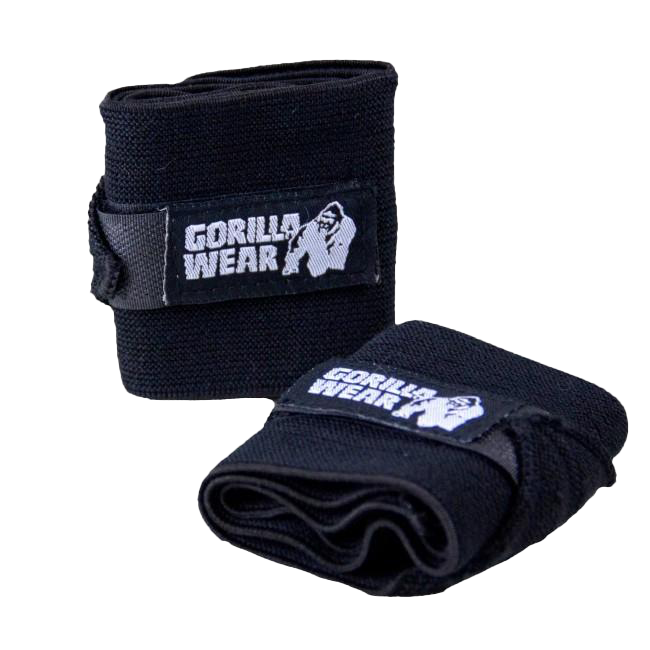 Gorilla Wear Wrist Wraps BASIC - Black