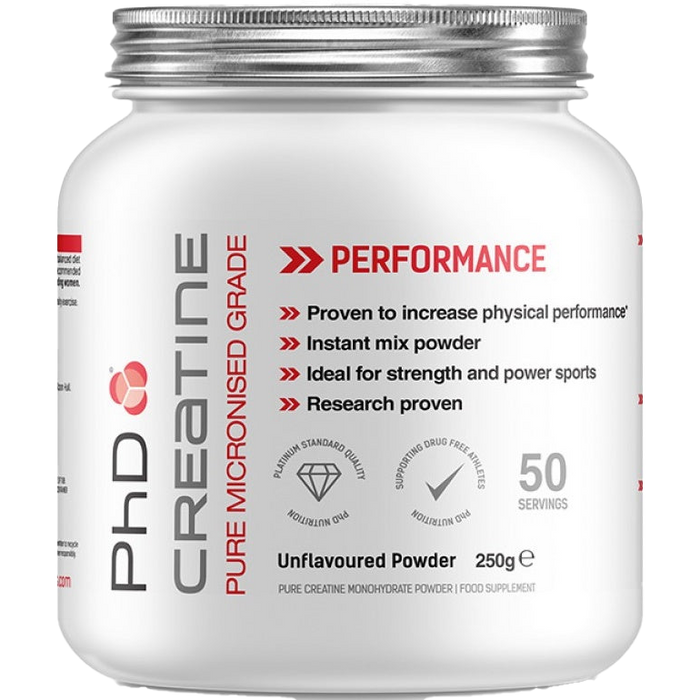 PhD Creatine Monohydrate, Unflavoured 250g