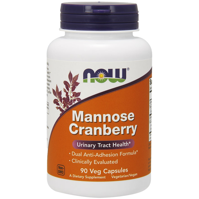 NOW Foods Mannose Cranberry - 90 vcaps