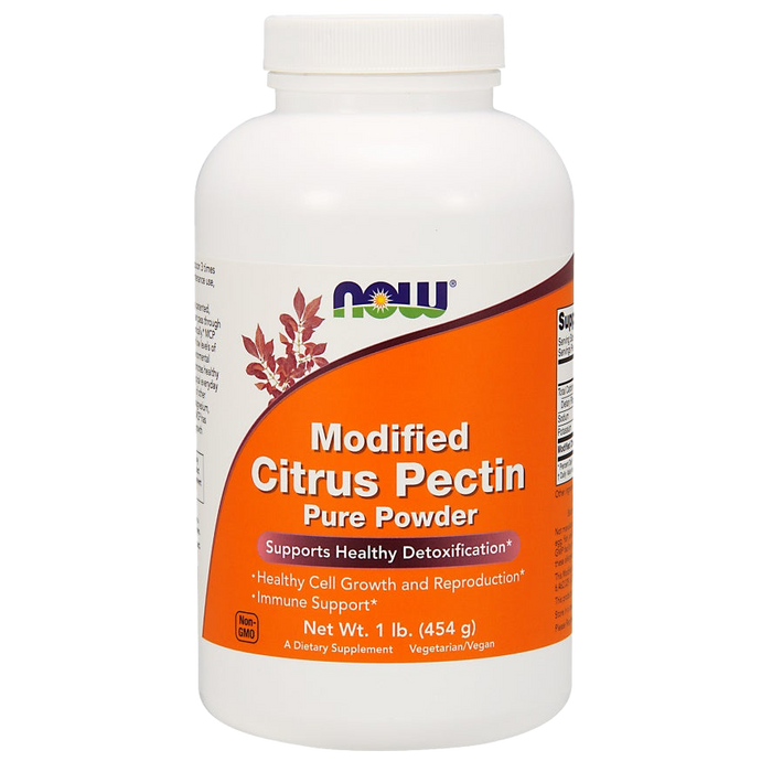 NOW Foods Modified Citrus Pectin, Pure Powder - 454g