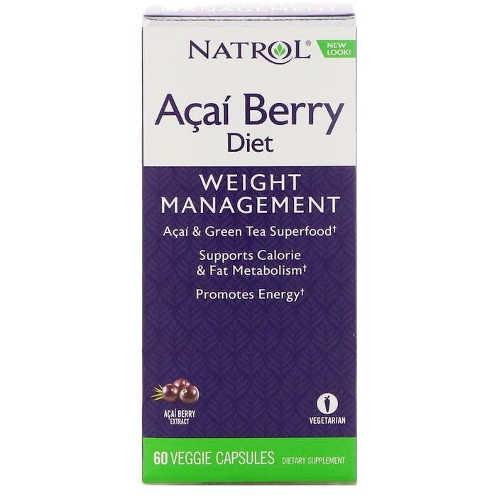 Natrol AcaiBerry Diet - 60 vcaps