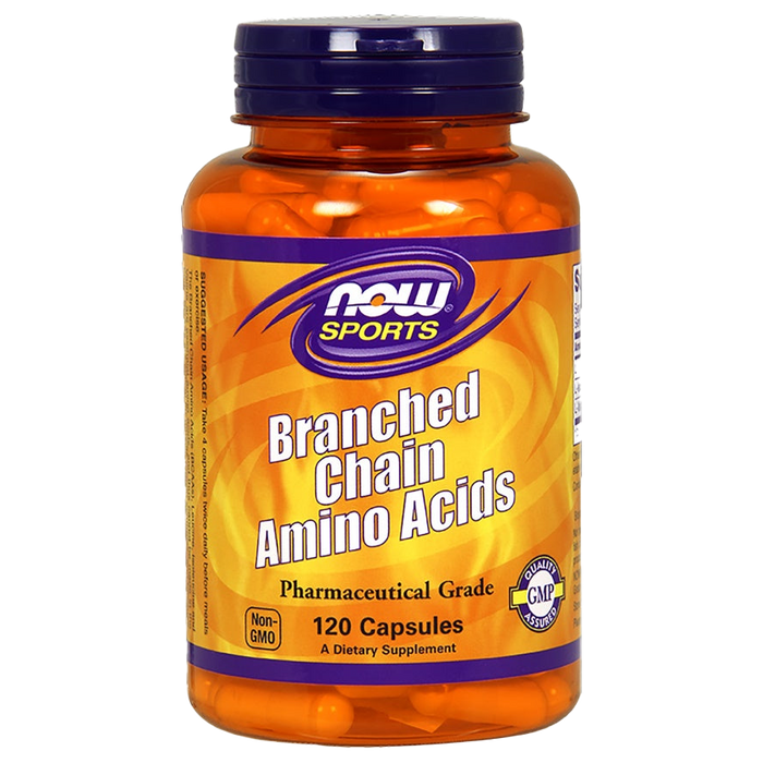 NOW Foods BCAA - Branched Chain Amino Acids - 120 caps