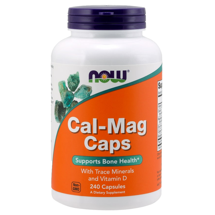 NOW Foods Cal-Mag Caps - 240 caps