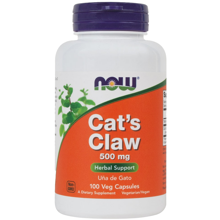 NOW Foods Cat's Claw, 500mg - 100 vcaps