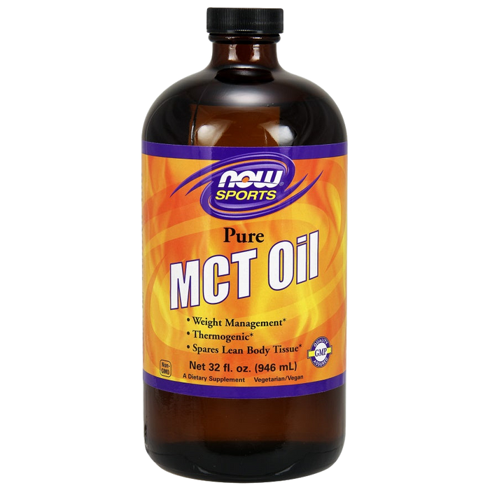 NOW Foods MCT Oil, Pure Liquid - 946 ml.