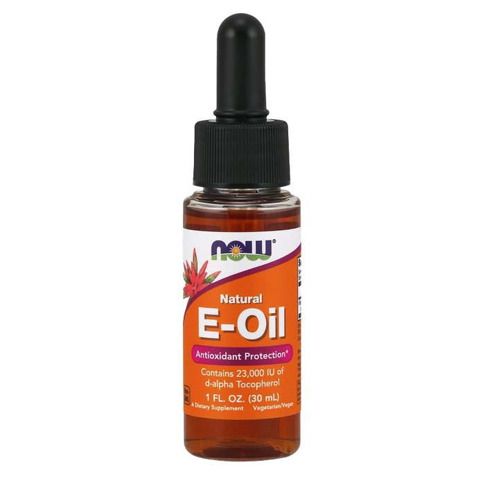 NOW Foods Vitamin E-Oil, Natural Liquid - 30 ml.