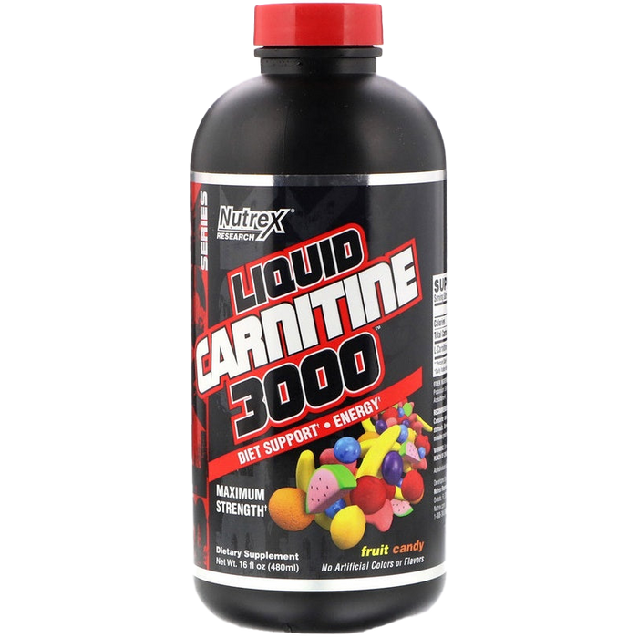 Nutrex Liquid Carnitine 3000, Green Apple - 480 ml.