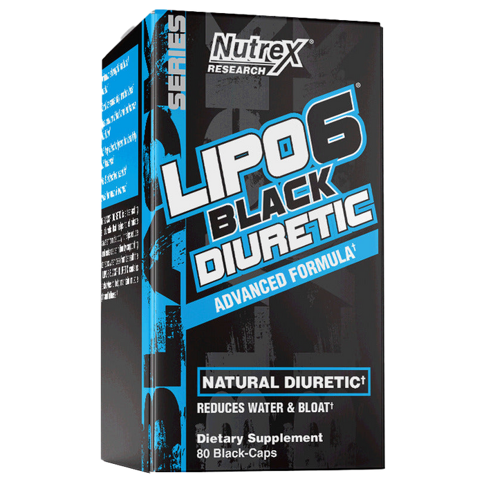 Nutrex Lipo-6 Black Diuretic - 80 caps