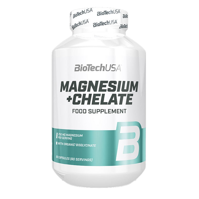 BioTechUSA Magnesium + Chelate - 60 caps