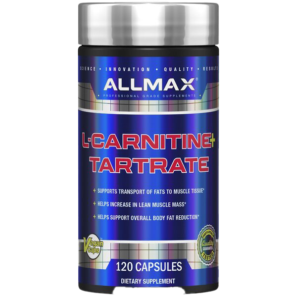 AllMax Nutrition L-Carnitine + Tartrate - 120 caps