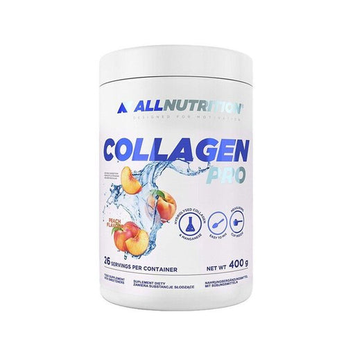 Allnutrition Collagen Pro, Peach - 400g - Sports Nutrition at MySupplementShop by Allnutrition