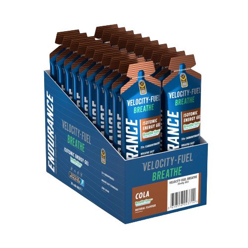 Applied Nutrition Endurance Breathe Isotonic Energy Gel, Cola - 20 x 60g - Sports Supplements at MySupplementShop by Applied Nutrition