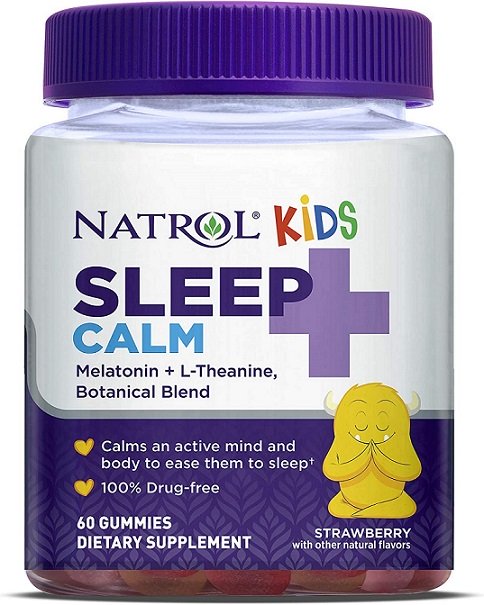 Natrol Kids Sleep + Calm, Strawberry - 60 gummies - Sports Nutrition at MySupplementShop by Natrol