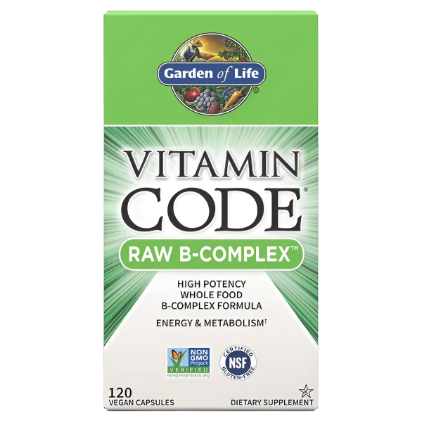 Garden of Life Vitamin Code Raw B-Complex - 120 vegan caps