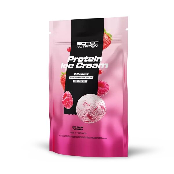 SciTec Protein Ice Cream - 350 grams - Red Berry - Health Foods at MySupplementShop by SciTec