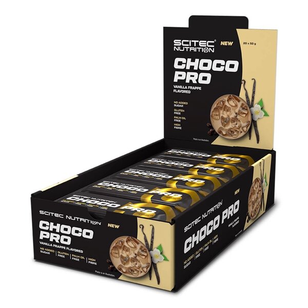 SciTec Choco Pro Bar - 20 x 50g - Protein Bars at MySupplementShop by SciTec