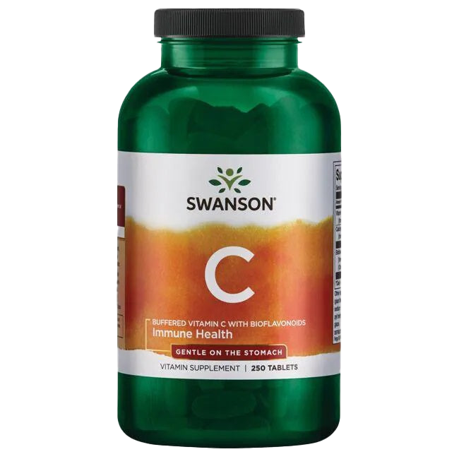 Swanson Buffered Vitamin C with Bioflavonoids - 250 tabs