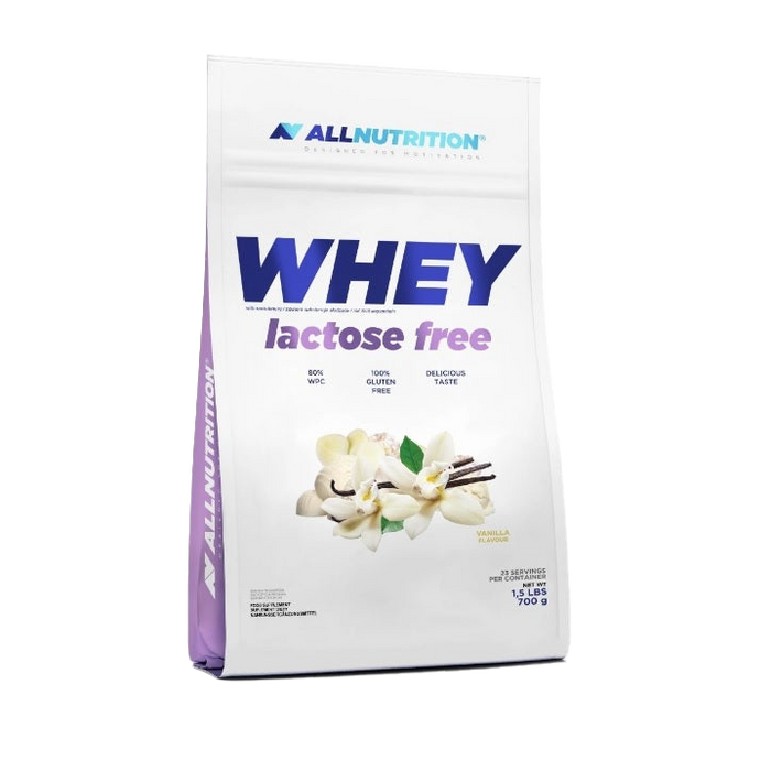 Allnutrition Whey Lactose Free, Vanilla - 700 grams