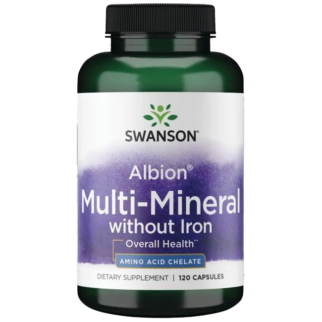 Swanson Albion Multi-Mineral without Iron - 120 caps