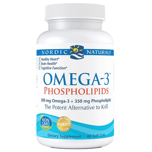 Nordic Naturals Omega-3 Phospholipids, 500mg - 60 softgels