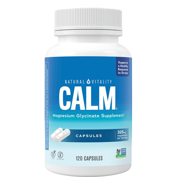 Natural Vitality Calm Magnesium Glycinate  120 caps