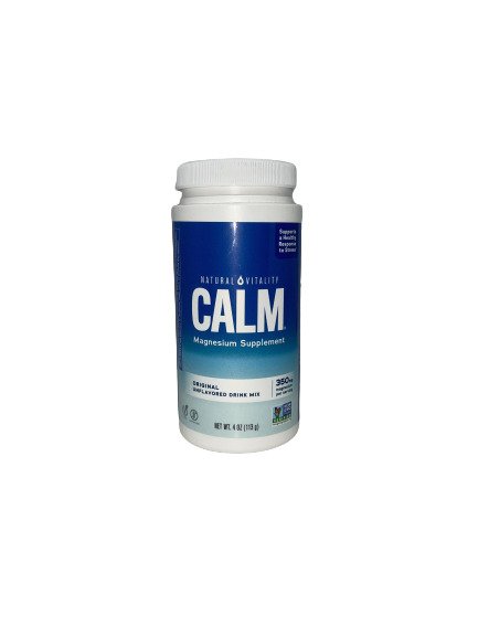 Natural Vitality Calm Magnesium Powder, Unflavoured - 113g - Health and Wellbeing at MySupplementShop by Natural Vitality