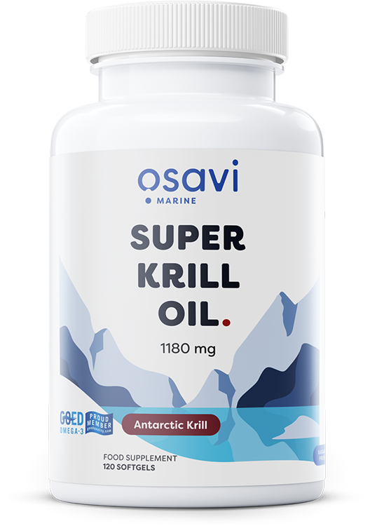 Osavi Super Krill Oil, 1180mg - 120 softgels - Health and Wellbeing at MySupplementShop by Osavi