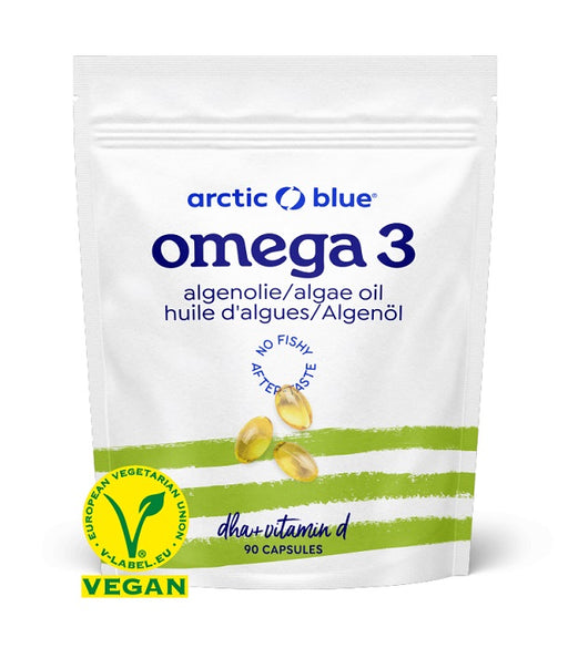 Arctic Blue Algae Oil DHA with Vitamin D 90 vcaps for Bone Health - Health and Wellbeing at MySupplementShop by Arctic Blue