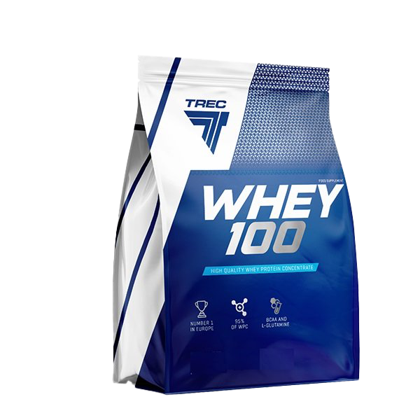 Trec Nutrition Whey 100 (Bag), Double Chocolate 2275g