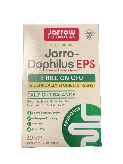 Jarrow Formulas Jarro-Dophilus EPS, 5 Billion CFU 30 vcaps - Health and Wellbeing at MySupplementShop by Jarrow Formulas