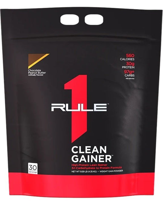 Rule One R1 Clean Gainer, Chocolate Peanut Butter - 4350g - Nutritional Supplement at MySupplementShop by Rule1